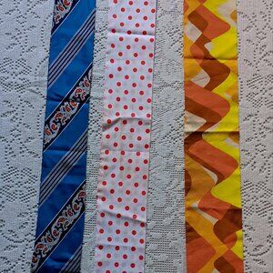 Vintage Headscarf Trio (Set of 3)